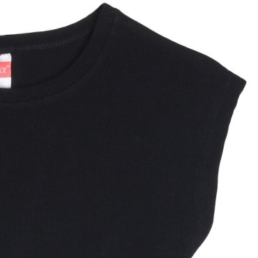 ΒΑΜΒΑΚΕΡΟ ΑΜΑΝΙΚΟ CROP TOP ΓΙΑ ΚΟΡΙΤΣΙ JOYCE SIMPLE RIO ΜΑΥΡΟ 2513510