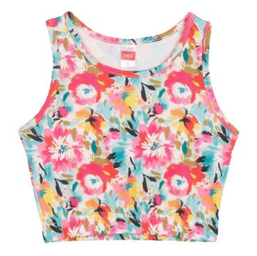 ΑΜΑΝΙΚΟ CROP TOP ΓΙΑ ΚΟΡΙΤΣΙ JOYCE MULTI-COLOR ΦΟΥΞ ΛΟΥΛΟΥΔΙΑ 2513516
