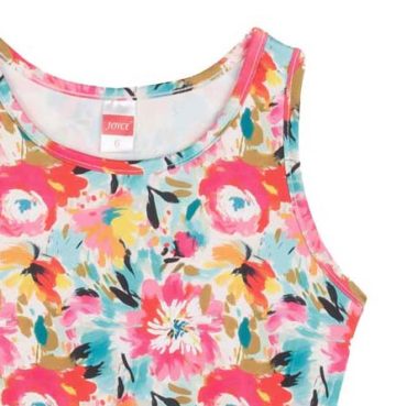 ΑΜΑΝΙΚΟ CROP TOP ΓΙΑ ΚΟΡΙΤΣΙ JOYCE MULTI-COLOR ΦΟΥΞ ΛΟΥΛΟΥΔΙΑ 2513516