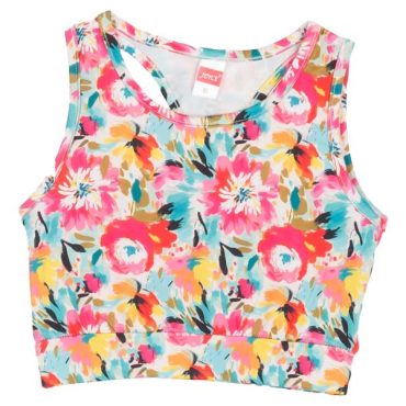 ΑΜΑΝΙΚΟ CROP TOP ΓΙΑ ΚΟΡΙΤΣΙ JOYCE MULTI-COLOR ΦΟΥΞ ΛΟΥΛΟΥΔΙΑ 2513517