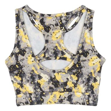 ΑΜΑΝΙΚΟ CROP TOP ΓΙΑ ΚΟΡΙΤΣΙ JOYCE MULTI-COLOR ΚΙΤΡΙΝΟ ARMY 2513517