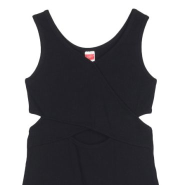 ΒΑΜΒΑΚΕΡΟ ΦΟΡΕΜΑ ΓΙΑ ΚΟΡΙΤΣΙ JOYCE SIMPLE DRESS ΜΑΥΡΟ 2513602