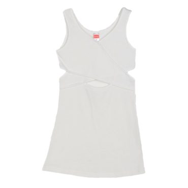 ΒΑΜΒΑΚΕΡΟ ΦΟΡΕΜΑ ΓΙΑ ΚΟΡΙΤΣΙ JOYCE SIMPLE DRESS ΑΣΠΡΟ 2513602