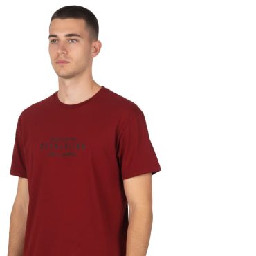 ΑΝΔΡΙΚΟ ΒΑΜΒΑΚΕΡΟ PLUS SIZE T-SHIRT REVOLUTION ΜΠΟΡΝΤΟ 2631051