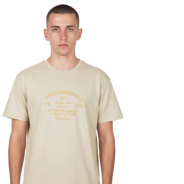 ΑΝΔΡΙΚΟ ΒΑΜΒΑΚΕΡΟ PLUS SIZE T-SHIRT ORIGINAL ΜΠΕΖ 2631052