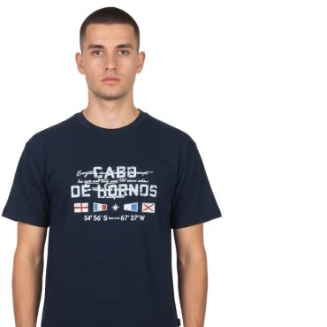 ΑΝΔΡΙΚΟ ΒΑΜΒΑΚΕΡΟ PLUS SIZE T-SHIRT CHANGE ΜΠΛΕ 2631054