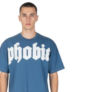 ΑΝΔΡΙΚΟ ΒΑΜΒΑΚΕΡΟ PLUS SIZE T-SHIRT PHOBIA ΜΠΕ ΡΑΦ 2631061