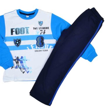 ΒΑΜΒΑΚΕΡΟ ΣΕΤ ΠΙΤΖΑΜΕΣ DREAMS FOOT 74 ΑΣΠΡΟ 14802