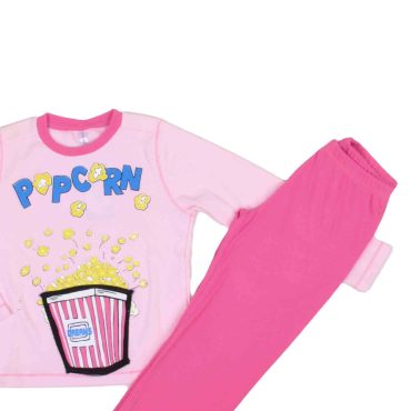 ΒΑΜΒΑΚΕΡΟ ΣΕΤ ΠΙΤΖΑΜΕΣ DREAMS POP CORN ΡΟΖ 14906