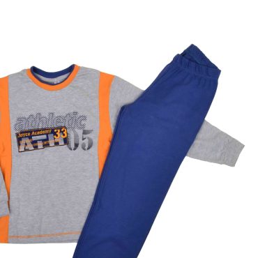 ΒΑΜΒΑΚΕΡΟ ΣΕΤ ΠΙΤΖΑΜΕΣ DREAMS ATHLETIC ΓΚΡΙ 13305
