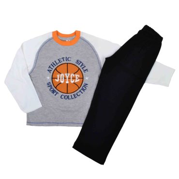 ΒΑΜΒΑΚΕΡΟ ΣΕΤ ΠΙΤΖΑΜΕΣ DREAMS BASKETBALL ΑΣΠΡΟ 13309