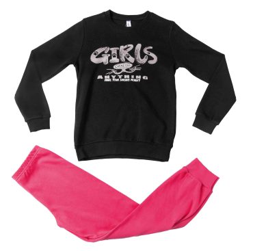 ΒΑΜΒΑΚΕΡΟ ΣΕΤ ΠΙΤΖΑΜΕΣ DREAMS GIRLS ΜΑΥΡΟ 217513