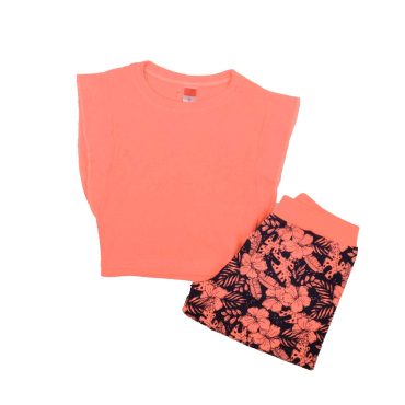 ΒΑΜΒΑΚΕΡΟ ΣΕΤ ΜΕ ΣΟΡΤΣ JOYCE FLORAL ΠΟΡΤΟΚΑΛΙ 2413144