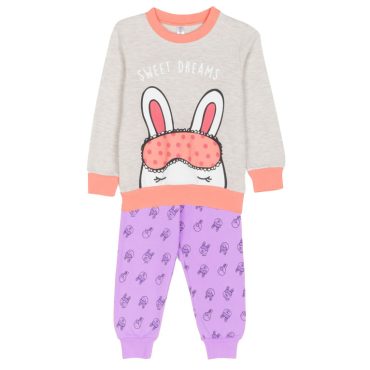 ΒΑΜΒΑΚΕΡΟ ΣΕΤ ΠΙΤΖΑΜΕΣ DREAMS BUNNY ΠΟΡΤΟΚΑΛΙ 2473109